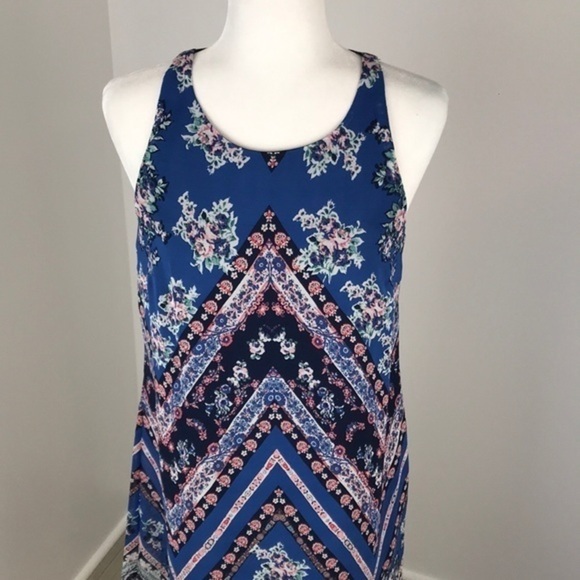 By & By Multicolor Tank Dress Size M - Picture 2 of 5